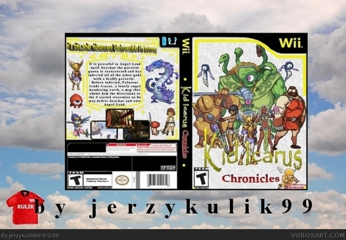Kid Icarus: Chronicles box art cover