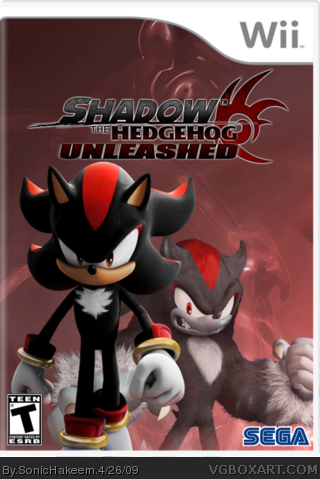 Shadow The Hedgehog: Chaos Unleashed! (PS2) Cover by Vacmaster on