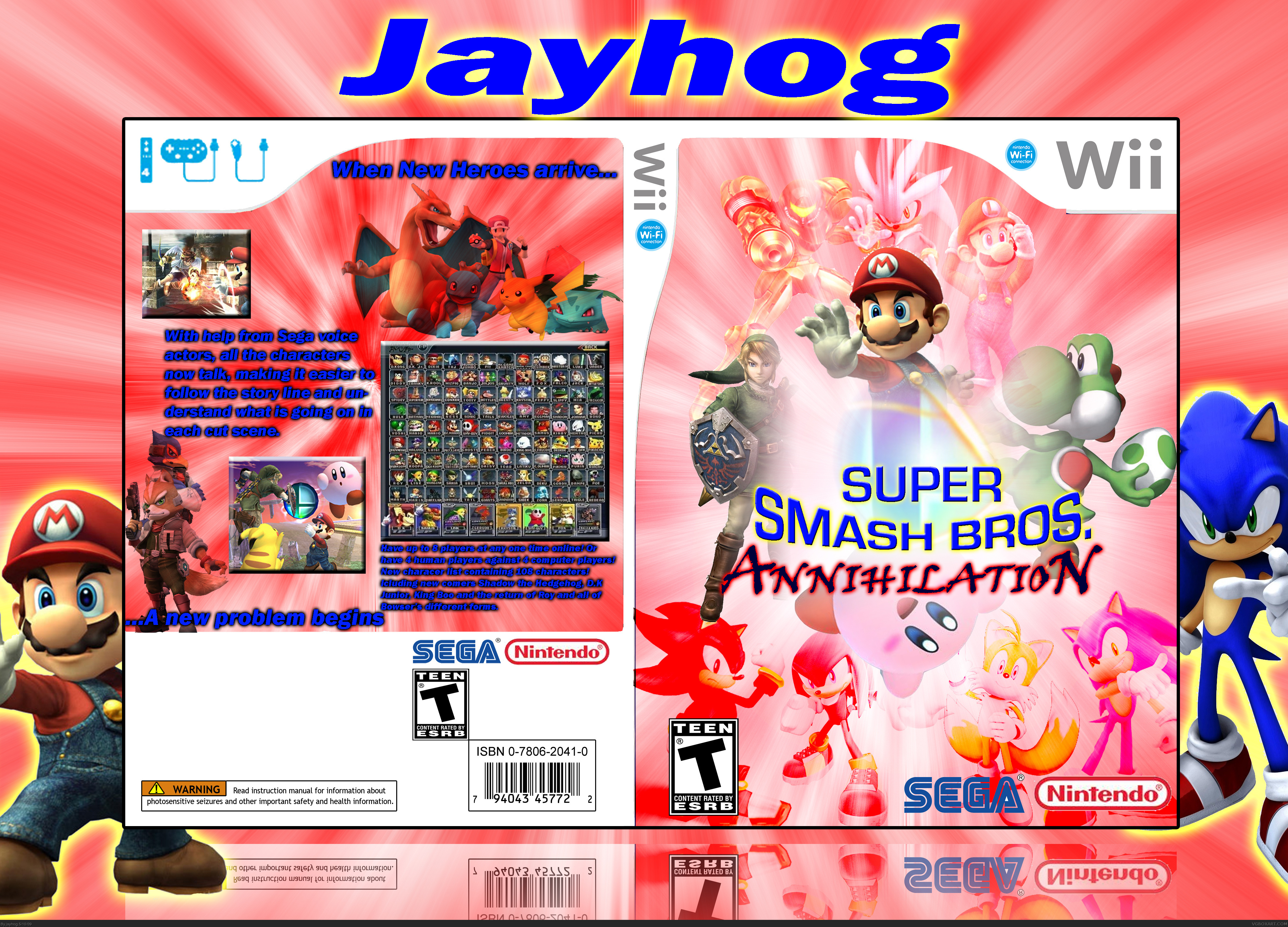 Super Smash Bros. Annihilation box cover