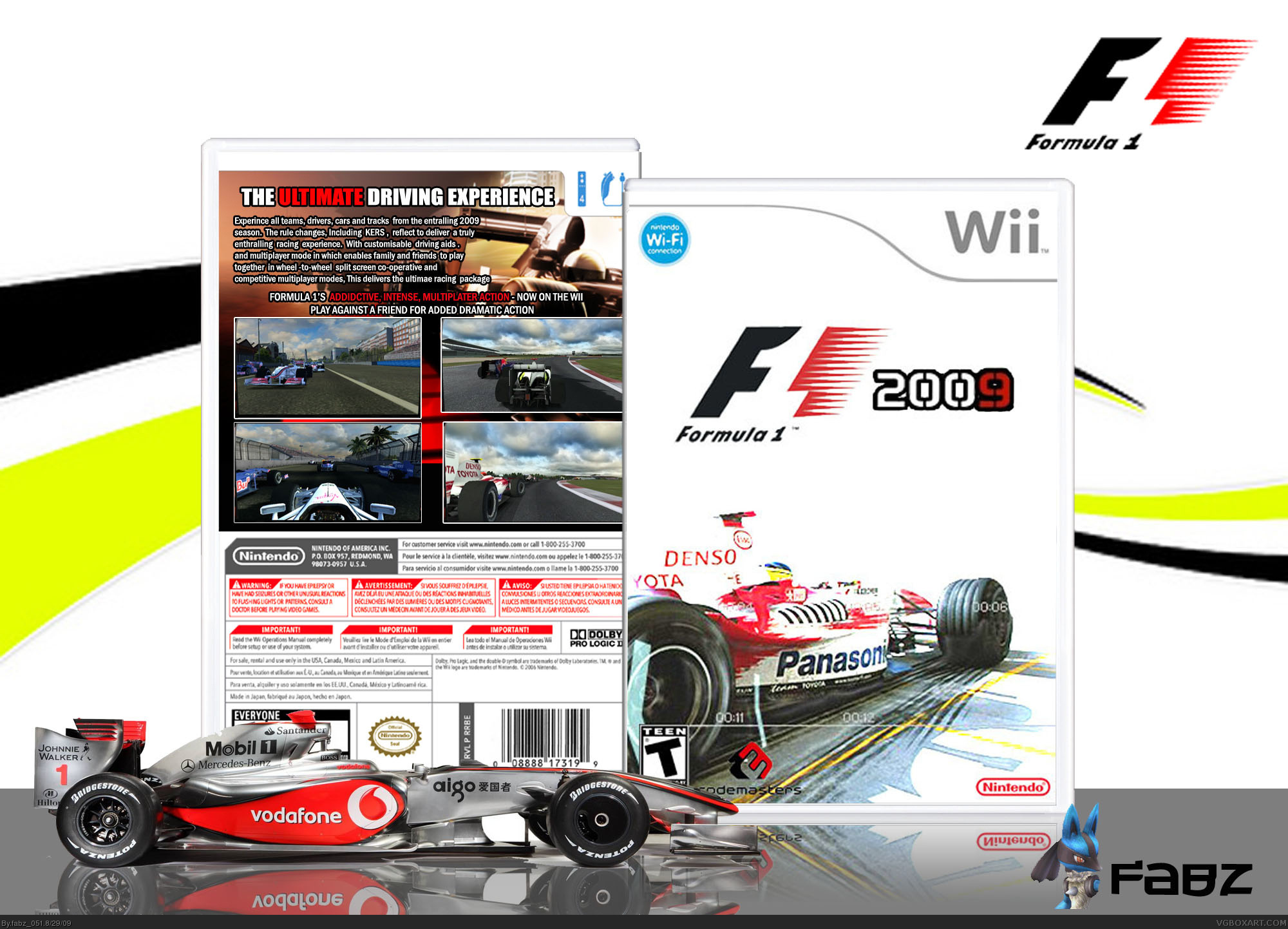Formula 1 Season 2009 box cover