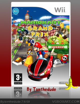Mario Kart Grand Prix box cover