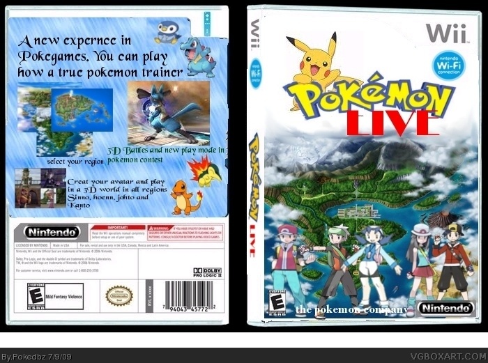 Pokemon Live box cover