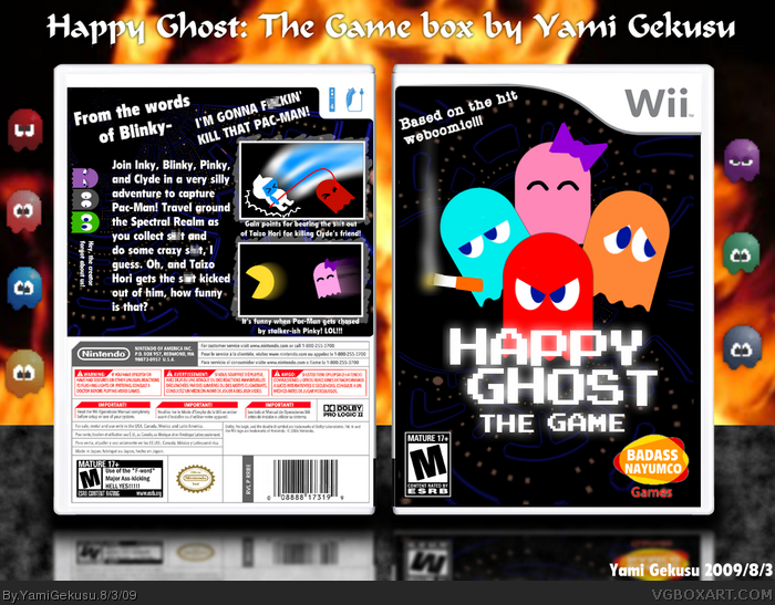 Happy Ghost: The Game box art cover