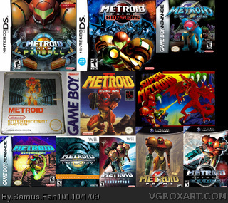 Metroid: The Complete Series box art cover