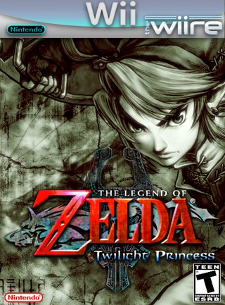 The Legend of Zelda: Twilight Princess Wii Box Art Cover by Radioactive Bob