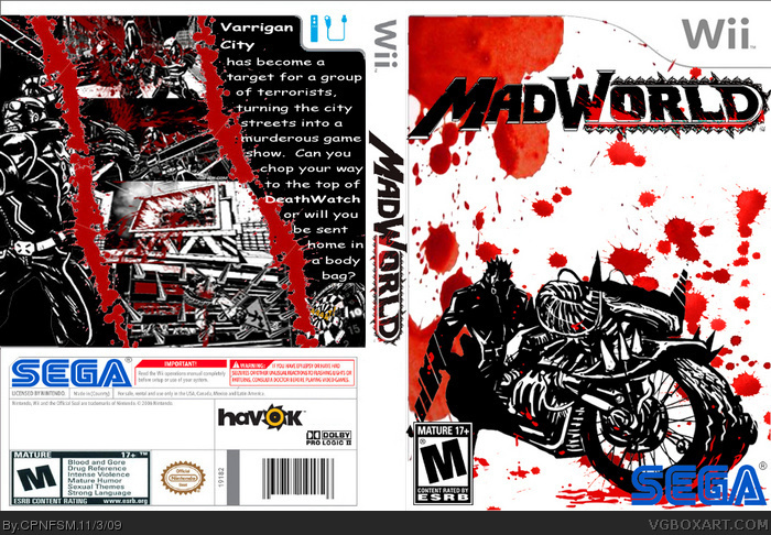 MadWorld - Nintendo Wii – Gandorion Games