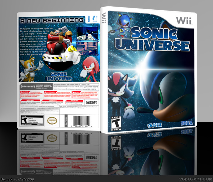 Sonic Universe box art cover