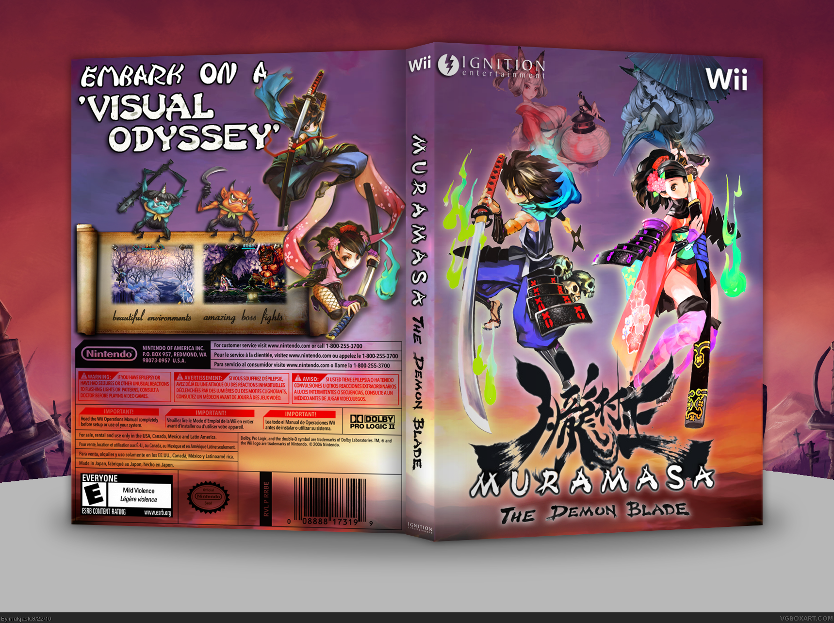 Muramasa: The Demon Blade box cover