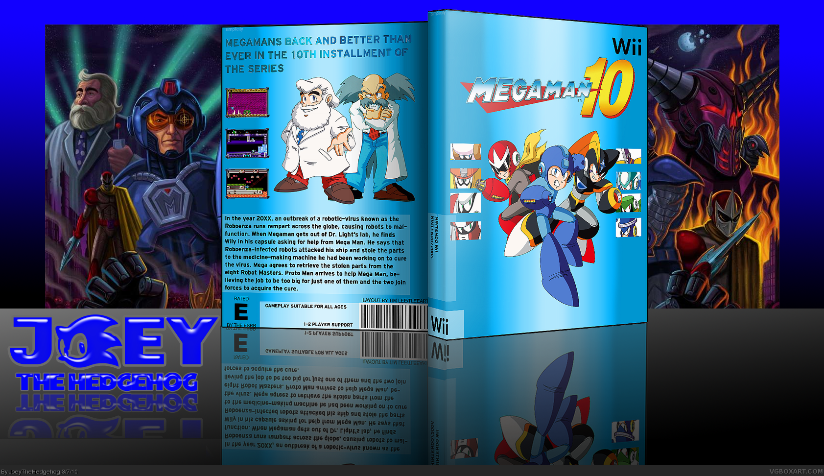 Mega Man 10 box cover