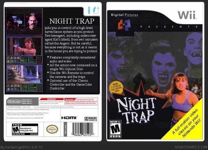 Night Trap box art cover
