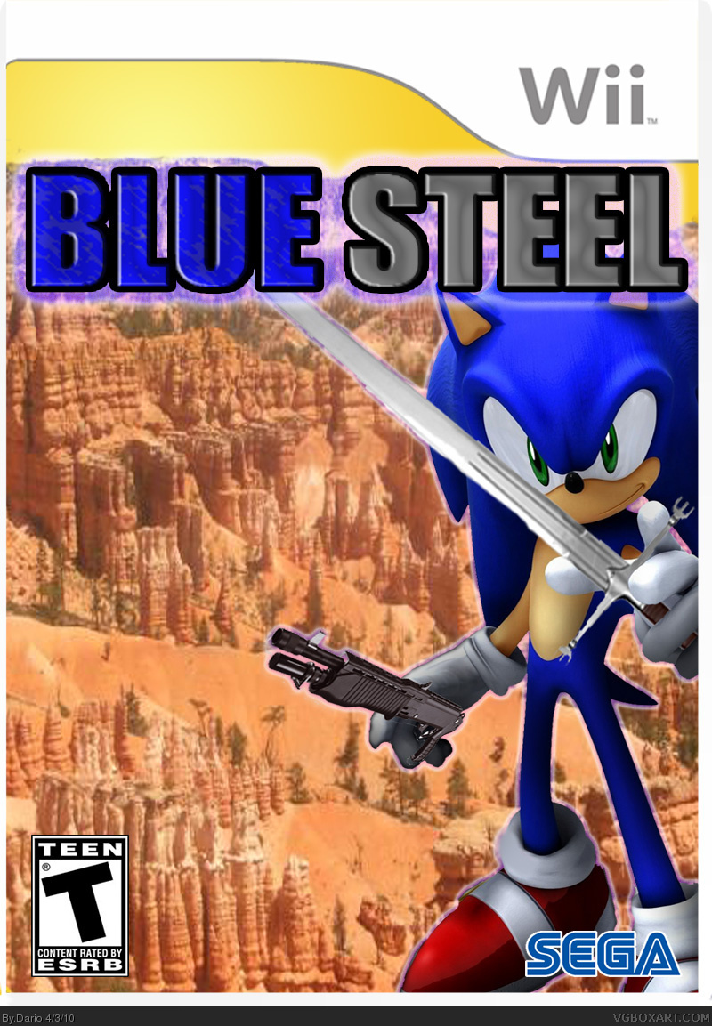 Blue Steel box cover
