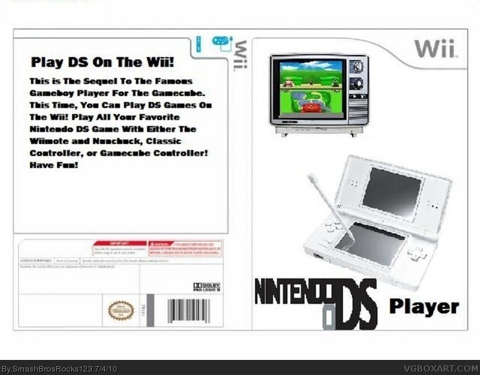 Nintendo DS Player box art cover