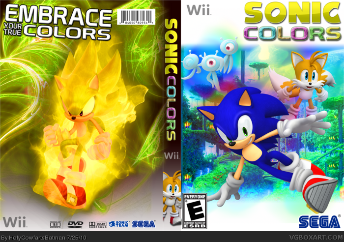 Sonic Colors - Wii Game ROM - Nkit & WBFS Download