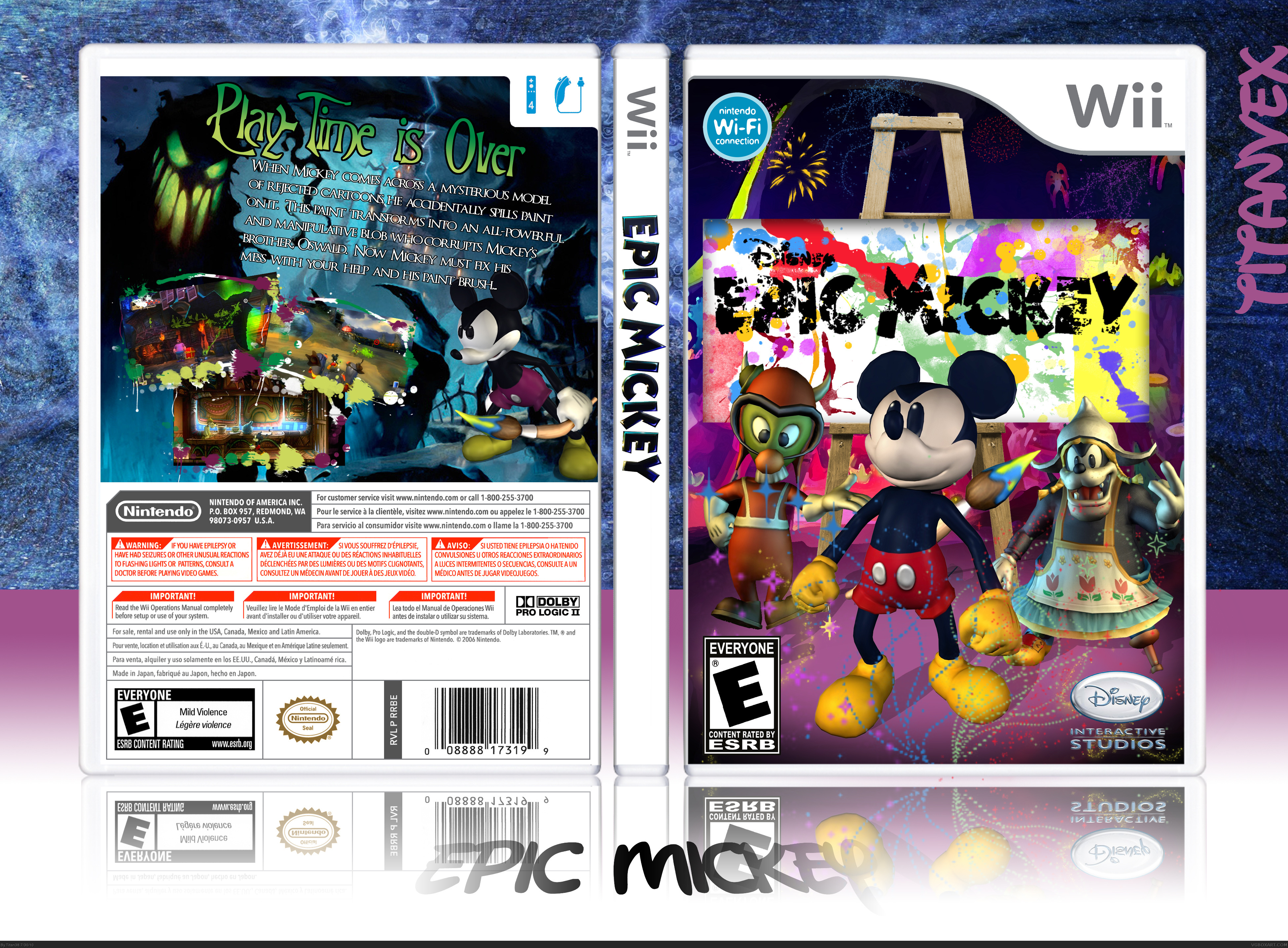 Epic Mickey box cover