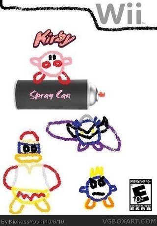 Kirby Spray Can box cover