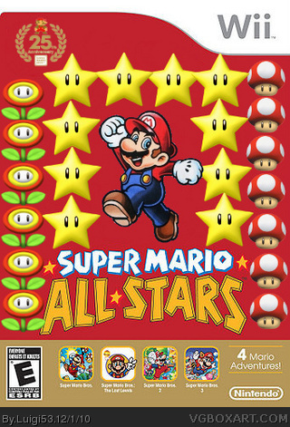 Super Mario Bros:25th Anniversary Edition box cover