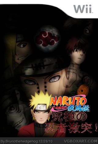 Naruto Shippuden: Ultimate Ninja Clash ! box art cover