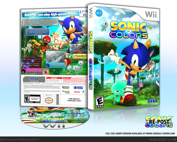 Sonic Colors (Seminovo) - Wii