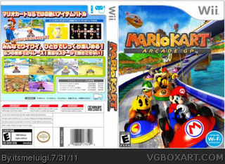 Mario Kart Arcade Grand Prix box cover