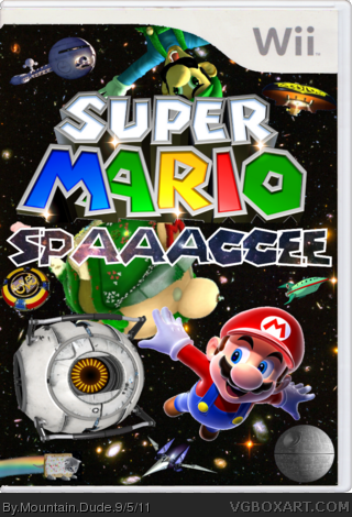 Super Mario Spaaaccee box art cover
