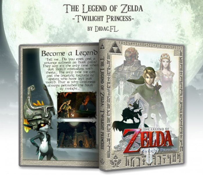 The Legend of Zelda : Twilight Princess box art cover