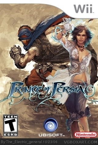 Prince of Persia 4 box art cover