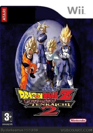 Dragon Ball Z: Budokai Tenkaichi 2 Wii Box Art Cover by ...