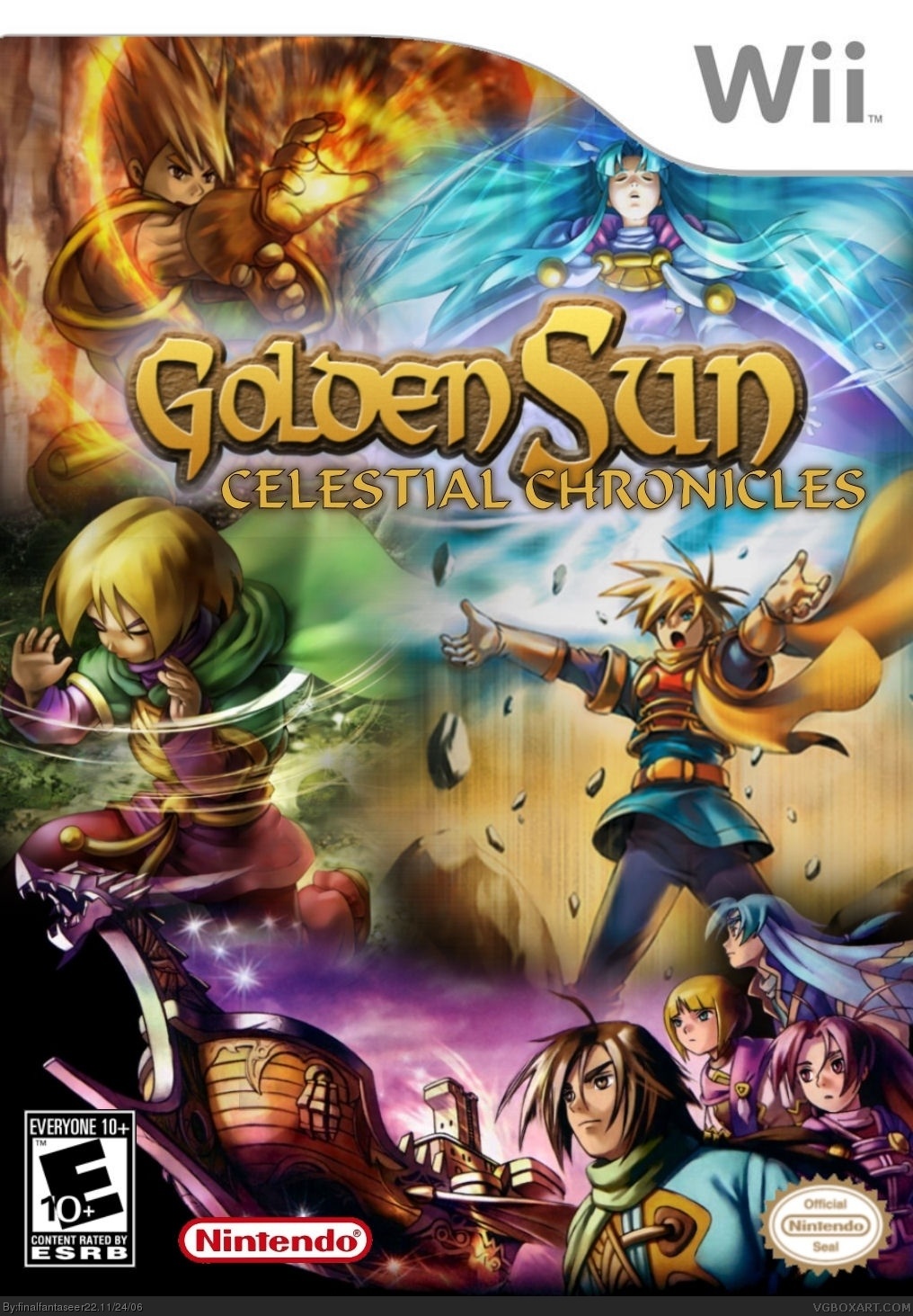 Golden Sun box cover