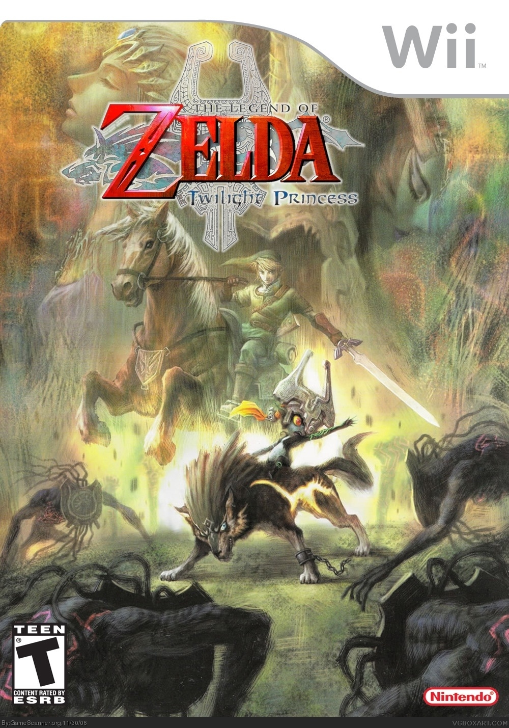 Legend of zelda twilight princess карта