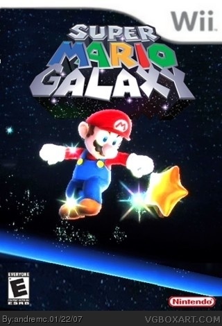 super mario galaxy ost cover art