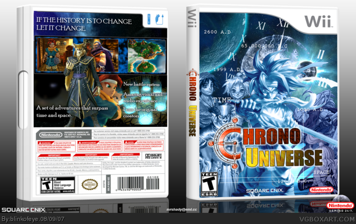 Chrono Universe box art cover