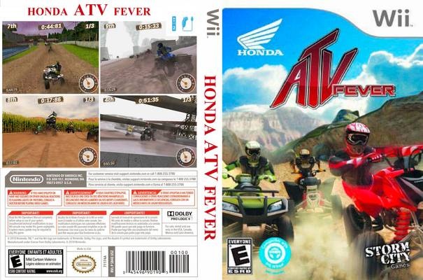 Give tjeneren Forløber Honda ATV Fever Wii Box Art Cover by thevideogame35
