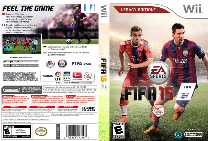 Fifa 15: Legacy Edition box art cover