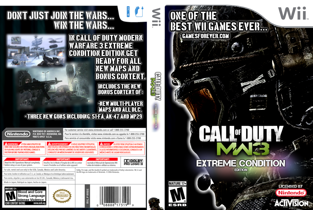 Сколько волн в выживании call of duty mw3