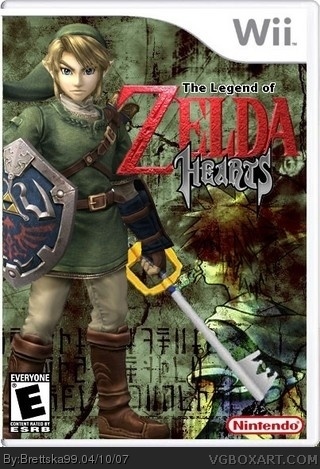 The Legend of Zelda Hearts box cover