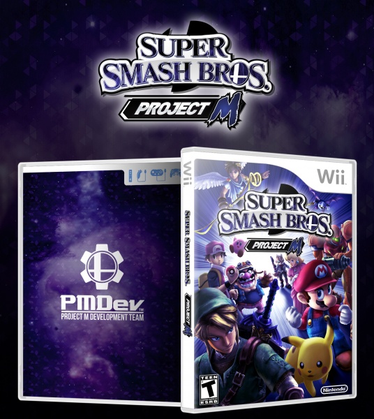 Super Smash Bros. Project M box art cover