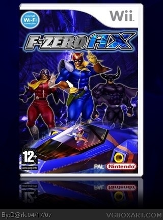 verdieping band Booth F-Zero Wii Box Art Cover by D@rk