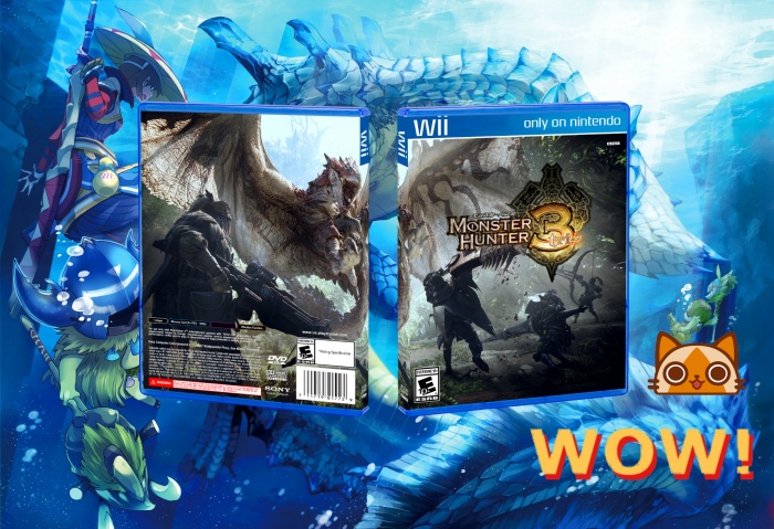 Monster Hunter 3: Tri box art cover
