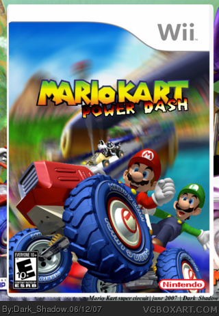Mario Kart box cover