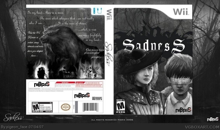 Sadness box art cover