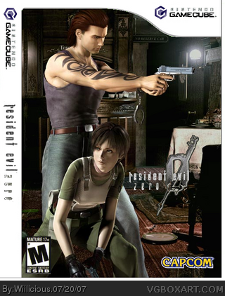 Resident Evil Zero: Wii Edition box cover