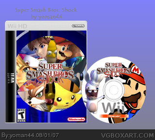 Super Smash Bros. Shock box cover