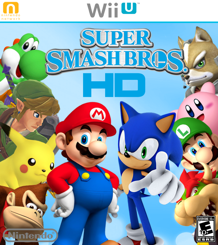 Super Smash Bros. HD box cover
