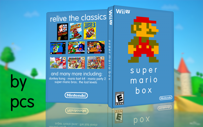 Super Mario Box box art cover