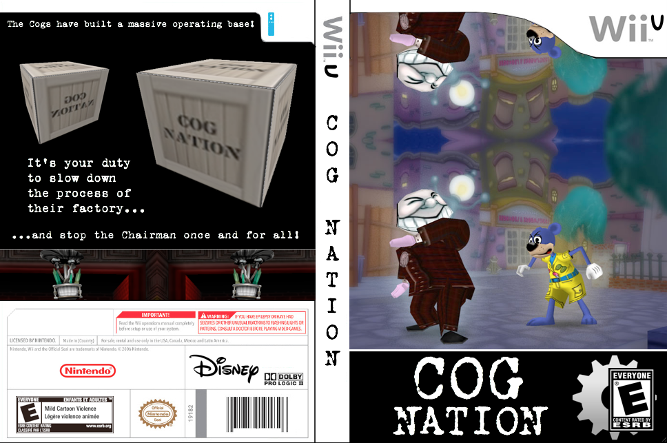 Disney's Toontown Offline: Cog Nation box cover