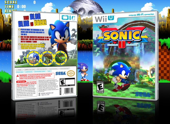 Sonic U box art cover