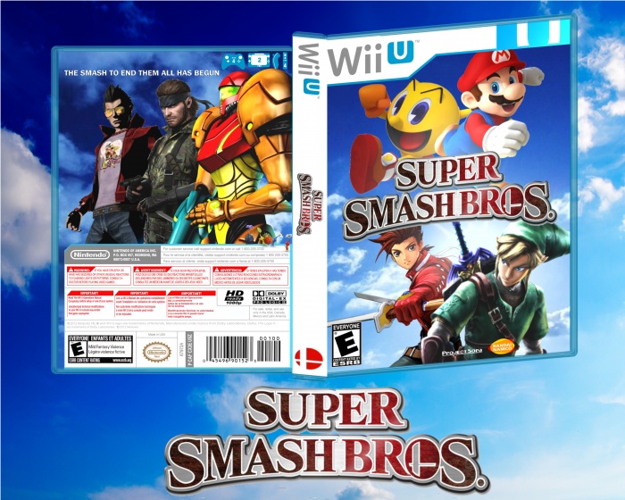 Super Smash Bros. (Wii U) box art cover