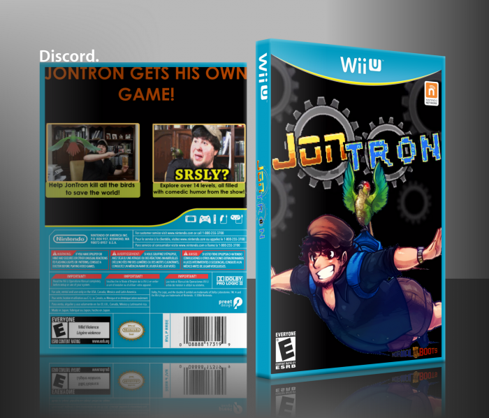 JonTron - The Video Game box art cover