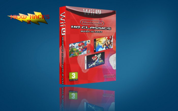 Super Mario Classics 3D HD box art cover