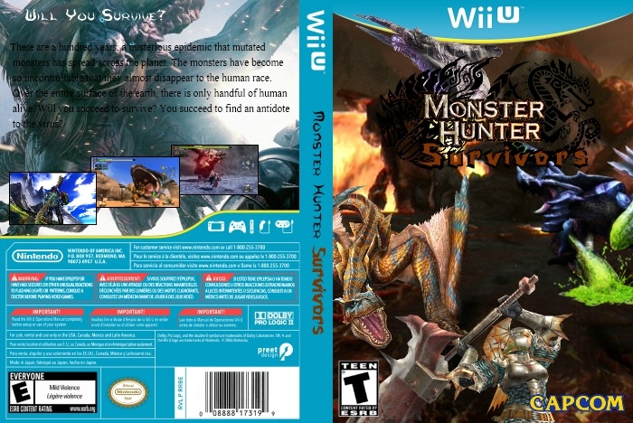 monster hunter survivors box cover